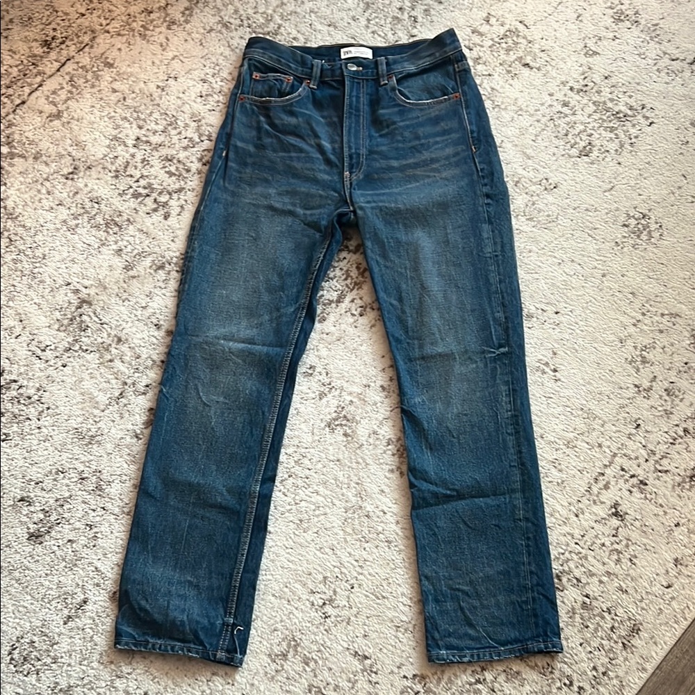 Zara straight leg jean